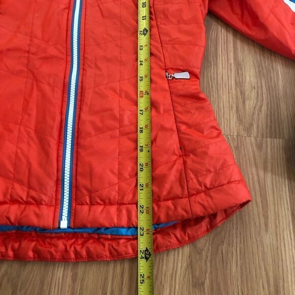 J Lindeberg W ALASKA LINER PERTEX Puffer Jacket Red/White/Blue - Picture 13 of 13